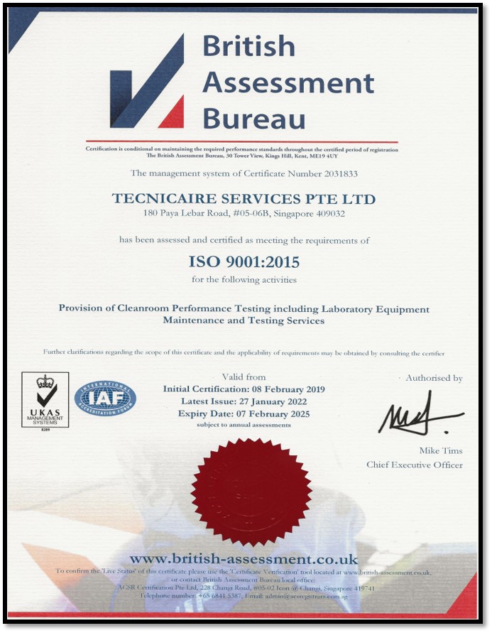 Chứng Nhận ISO 9001