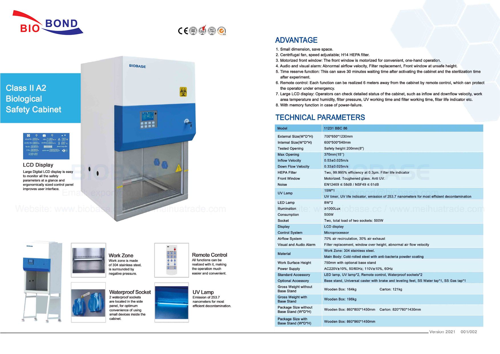 BioHazard Safety Cabinet 1