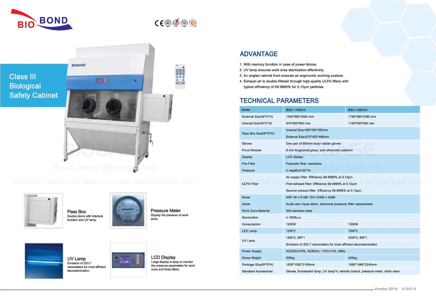 BioHazard Safety Cabinet 8