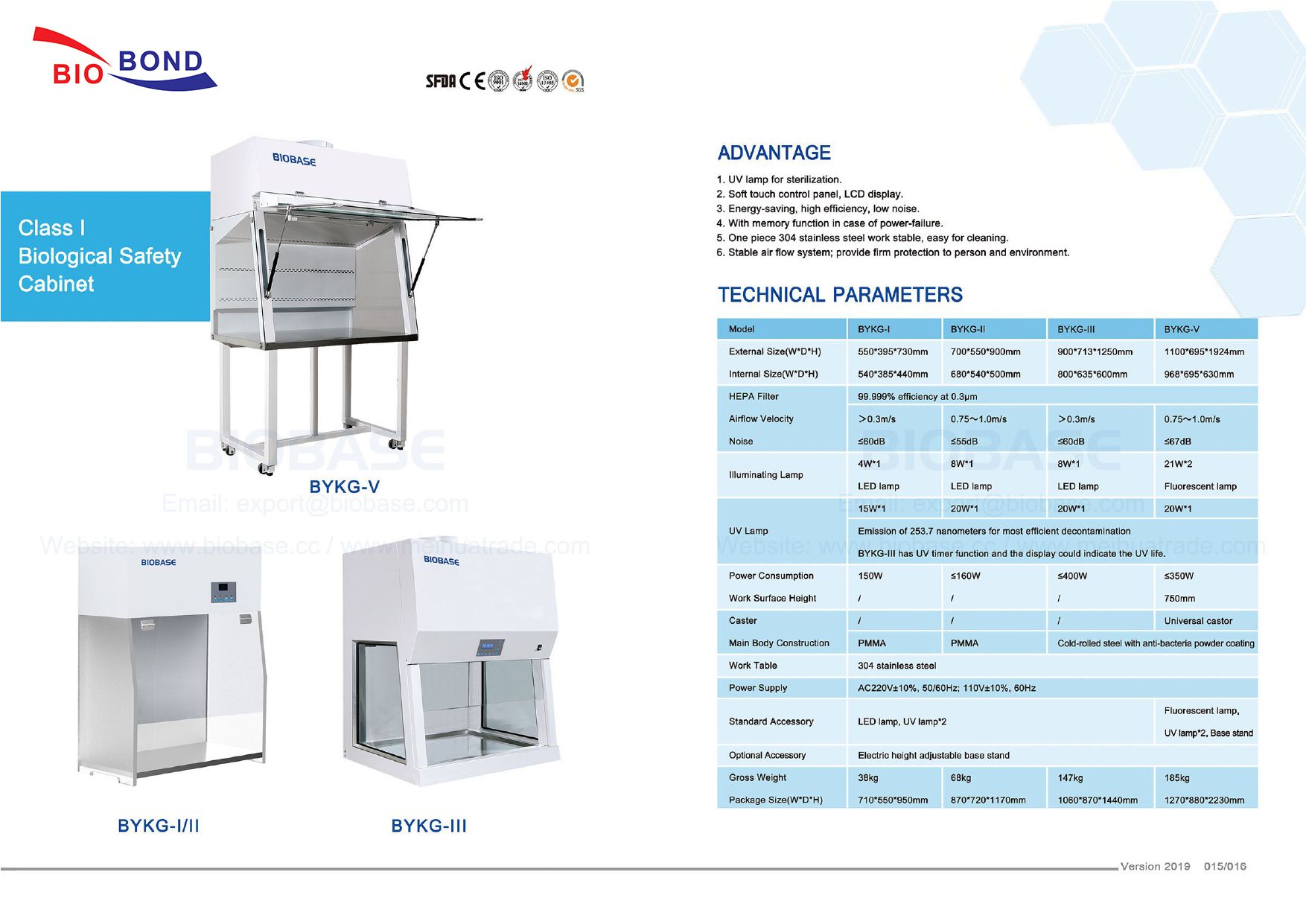 BioHazard Safety Cabinet 9